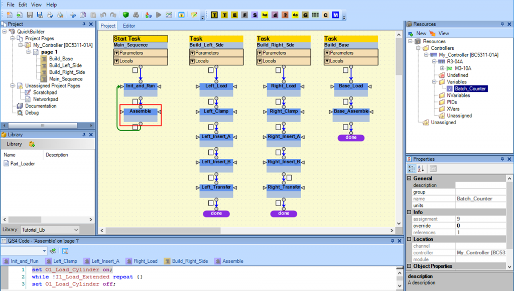 Control software deals